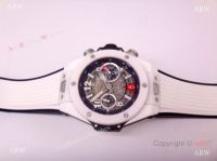 Super Clone Hublot Big Bang Unico White Ceramic Men Watch HUB1220 Movement